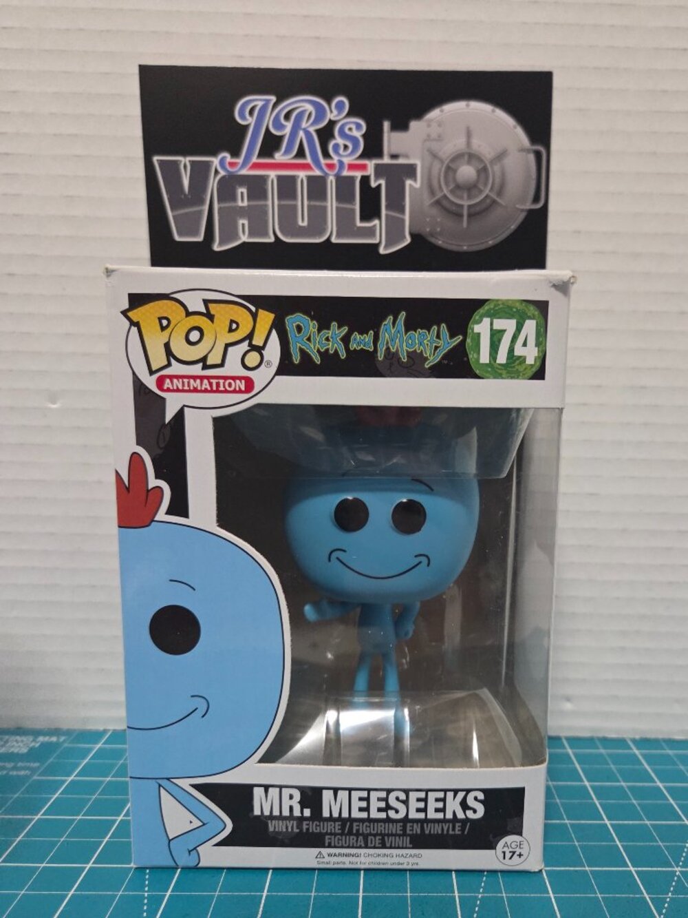 Funko POP Animation Rick and Morty Mr Meeseeks 174 Vinyl Figure